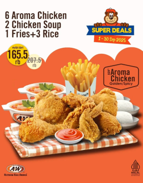 Promo A&W. (Instagram)